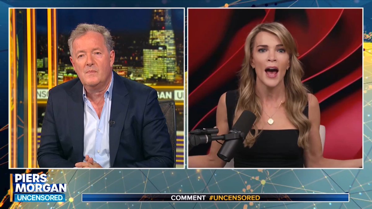 'These two delusional narcissists need another dose of attention!' Megyn Kelly lets rip on Harry and Meghan... Watch more 👇 📺 Piers Morgan | @MegynKelly