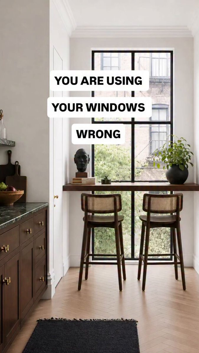 Windows aren't only for natural light!!!