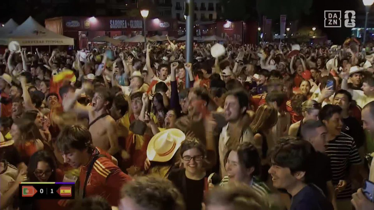 Esto solamente eran Octavos de Final. Pero España entera se va a echar a la calle por esta Selección. Igual que en 2024 con la Eurocopa 😍