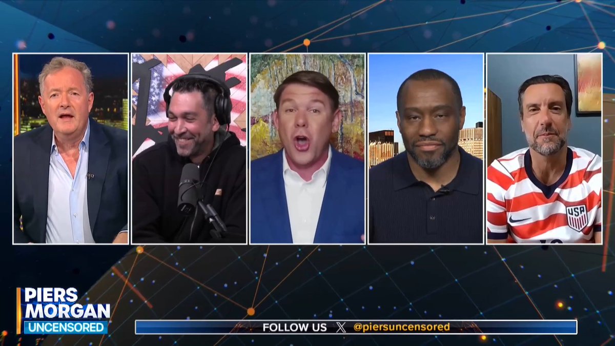 "You guys are CHEATING!" Piers Morgan calls out Clay Travis and Ben Ferguson over the Trump-FIFA scandal. Watch more 👇 📺 Piers Morgan | Clay Travis | Ben Ferguson | Dave Smith