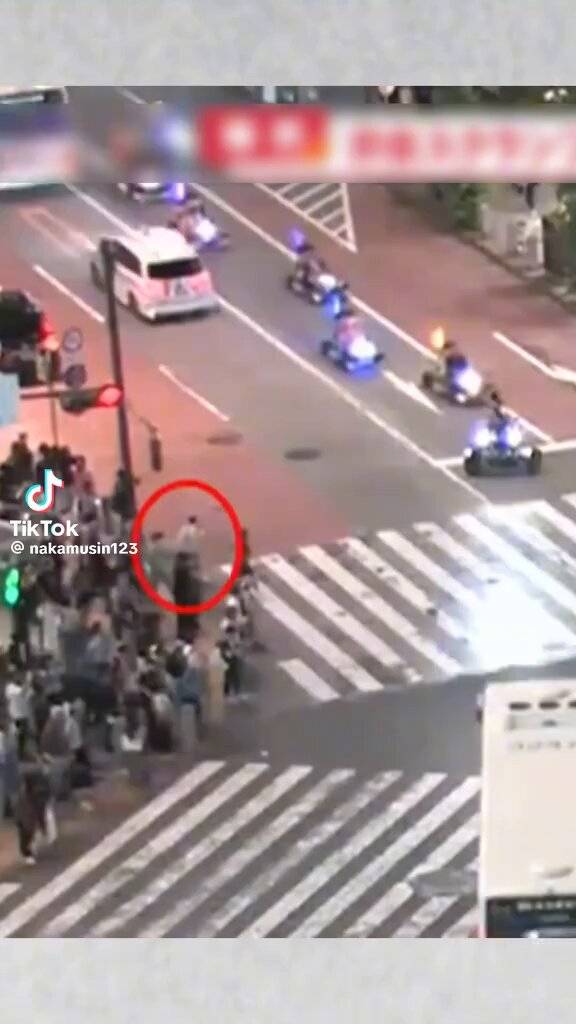 バスも信号が変わる直前に侵入 してるから悪い部分もあるとは思うが 歩きスマホがいかに危険かという事を 証明もしている動画だと思う。