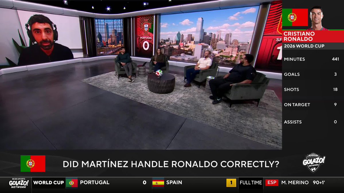 "I didn't look at this game and think Portugal have lost because they have Cristiano Ronaldo on the pitch." Phil Kitromilides thinks the wider Portugal squad should be criticized for their performances, not just Ronaldo 🗣️