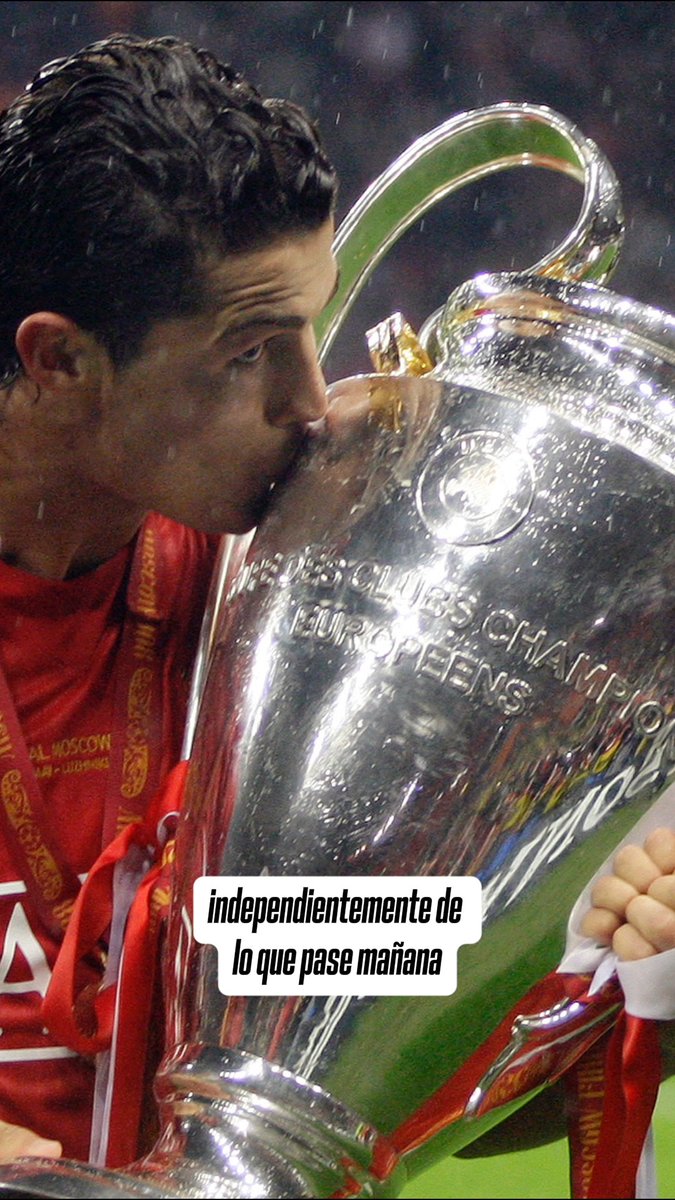 Vete con la conciencia tranquila, ídolo. 🇵🇹 Gracias por tanto, Cristiano.