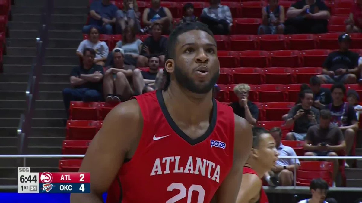Zuby gets us on the board with an and-1