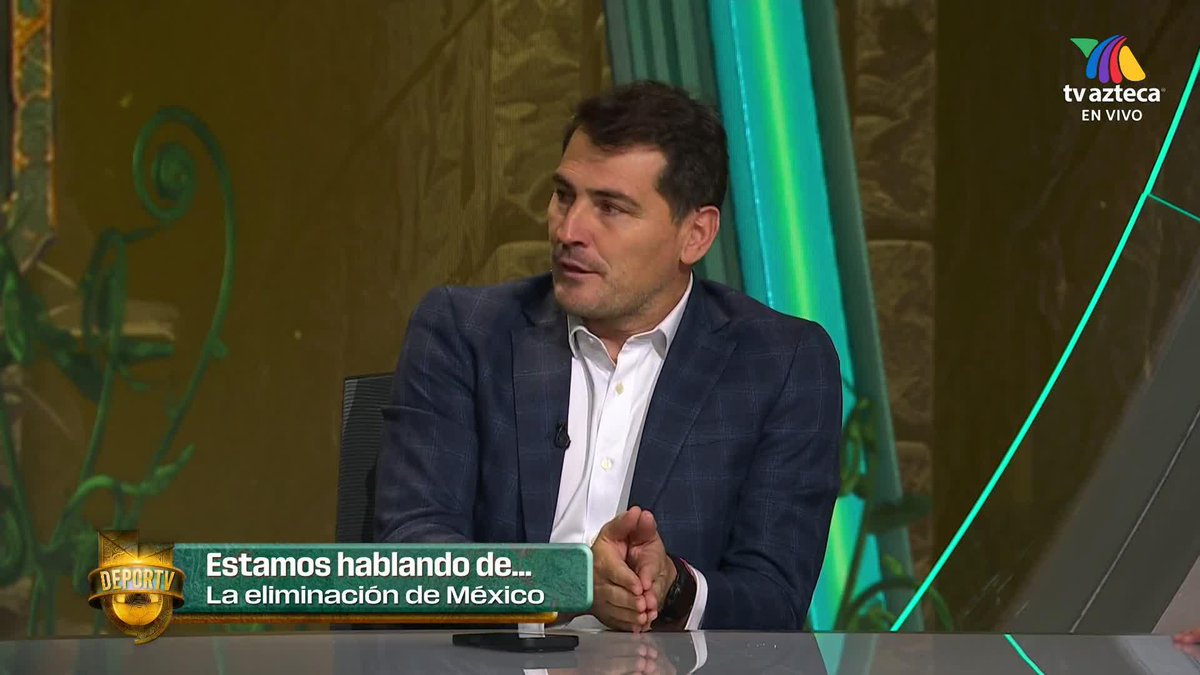 ¿Qué le faltó a México? 🤔 La Selección Azteca quedó eliminada ante Inglaterra en octavos de final e Íker Casillas analiza el partido 👀 #DeporTV #ElCanalDelMundial #CopaMundialFIFA #Somos26