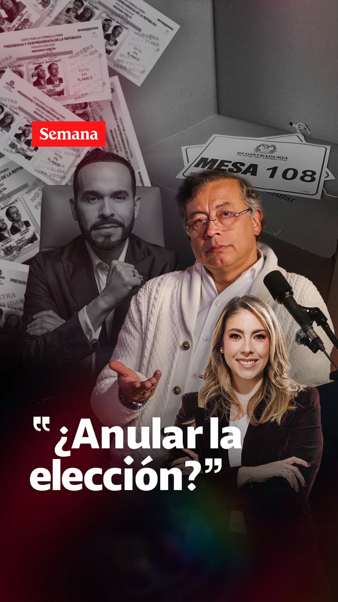 “Petro todavía no entrega la Presidencia y ya habla de fascismo, resistencia, nulidad de las elecciones y movilizaciones. Más que una despedida, parece el comienzo de la oposición que liderará durante los próximos cuatro años”: Juanita Gómez.
