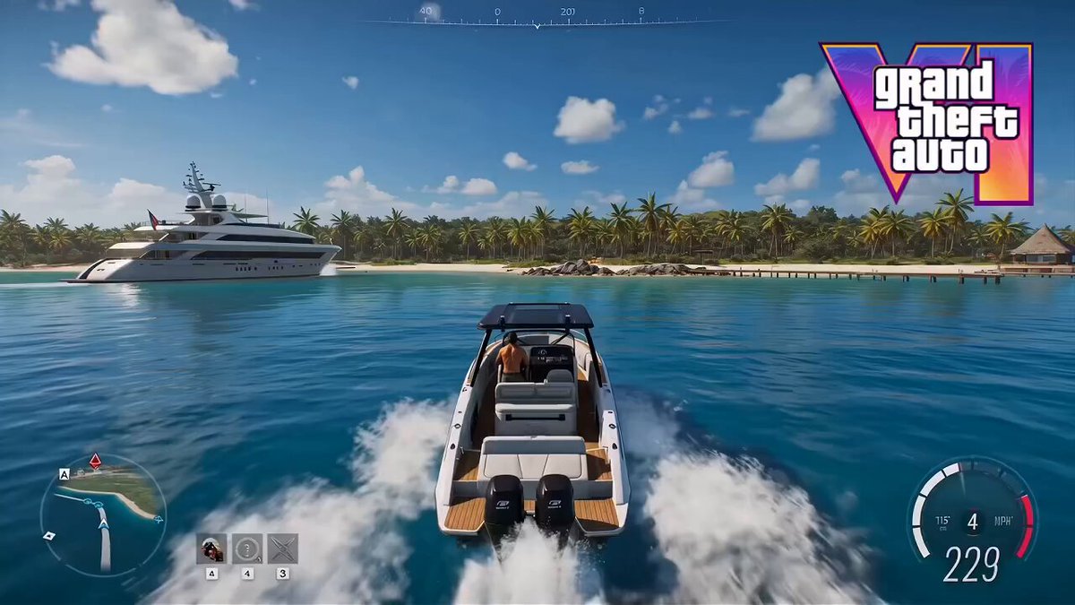 Boat driving in gtavi #gta #GTAVI #GTA5 #gaming #GTAOnline