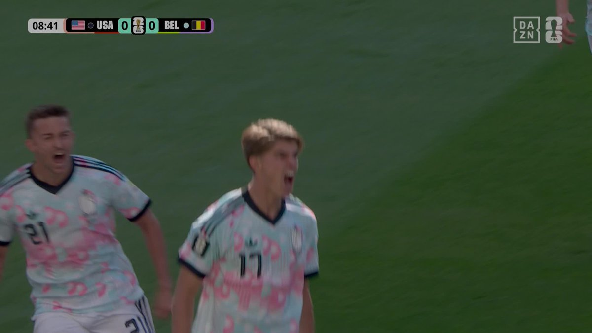 LO CELEBRA OBÉLIX. LO CANTA BÉLGICA 🇧🇪 El gol de De Ketelaere contra Estados Unidos 💥 #DAZNMundial #FIFAWorldCup Disfrútalo en exclusiva en DAZN: