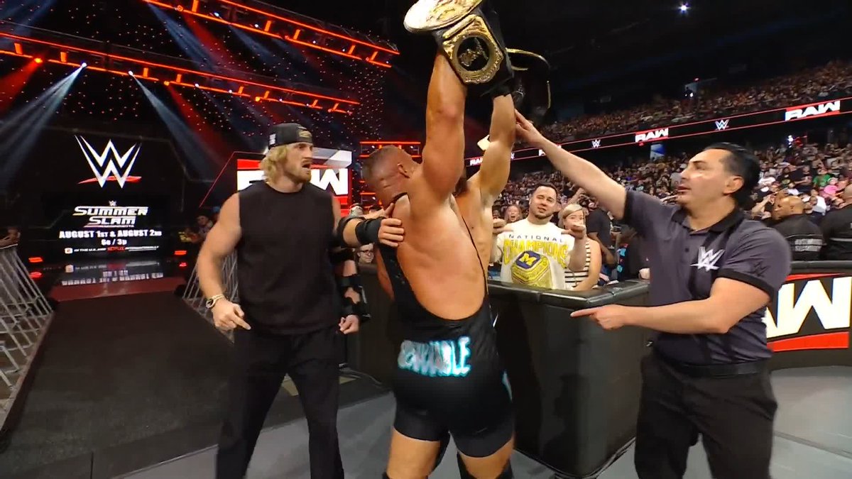 MAXXINE DUPRI 😱😱 The Vision WIN the Tag Team Titles!!!