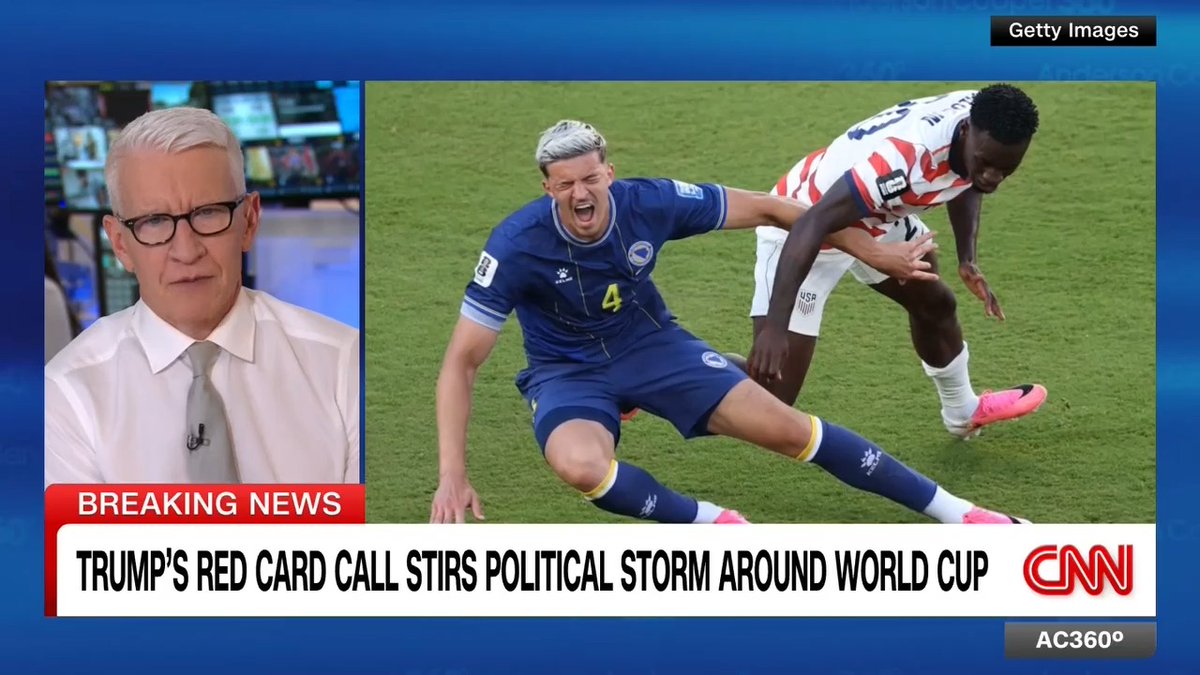 Was the president out-of-bounds when he twisted arms to get a suspended American World Cup star off suspension in time for tonight's big game?