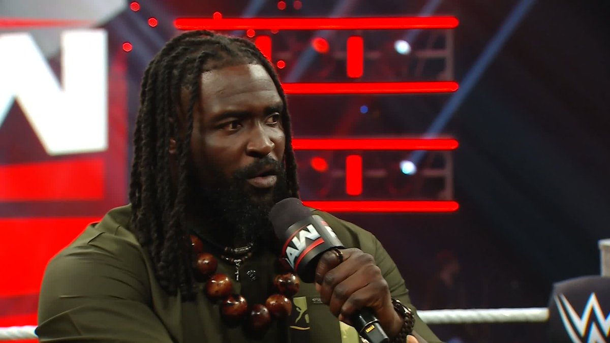 "I'll see him in HELL" 🔥 Oba Femi wwe is READY for Brock Lesnar at #SummerSlam!
