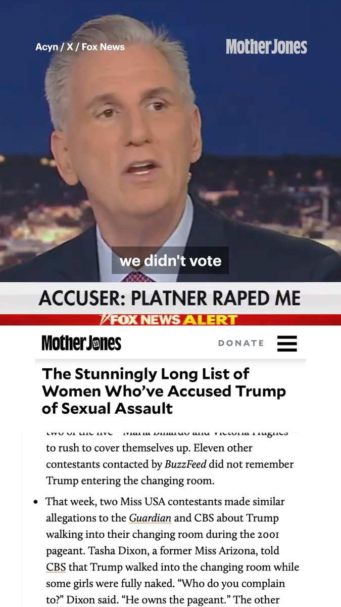 You'll never believe what former Speaker of the House Kevin McCarthy just said on national television... with a straight face. Yeah... I'm just going to leave this here for the people who care about the facts.