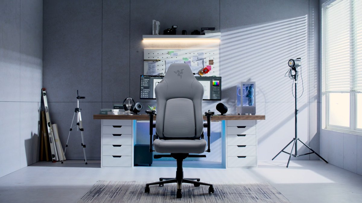 Some ideas need room to take shape. The Razer Iskur V2 NewGen is the chair for your creations, built to keep creators cool and comfortable through long hours of sketching, designing, and refining every detail. Take a closer look: