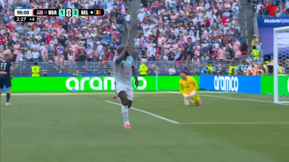 🇺🇸🇧🇪 Lukaku ends any hope of a comeback One defensive lapse was all he needed. Seattle went dead silent instantly Writer: Val