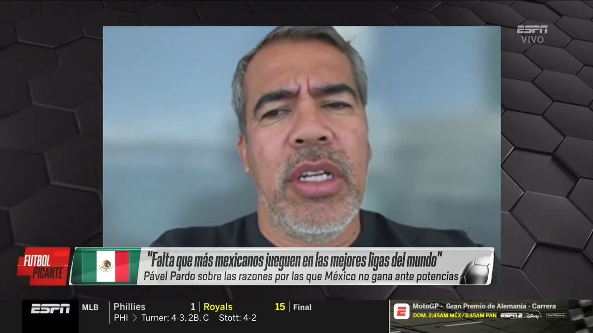 "HACE FALTA QUE MÁS MEXICANOS JUEGUEN EN LOS MEJORES EQUIPOS DEL MUNDO" 🇲🇽 Pável Pardo opinó sobre qué le falta al TRI para poder dar ese último paso para competir ante las potencias.
