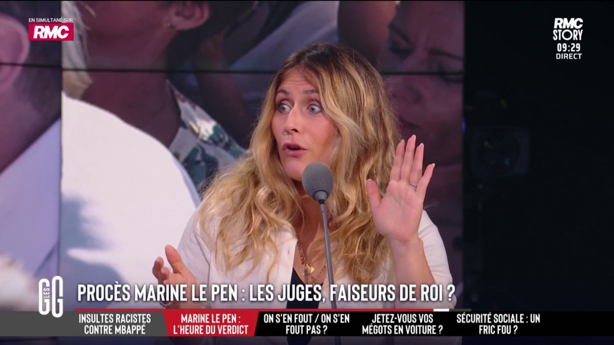 🚨 "Mon coiffeur, ses personnalités préférées sont Mathilde Panot et Jordan Bardella." 🗣️ Flora Ghebali : "Même si Marine Le Pen est condamnée, avec les réseaux sociaux, les citoyens voient ce que leur algorithme décide qu'ils voient." #GGRMC