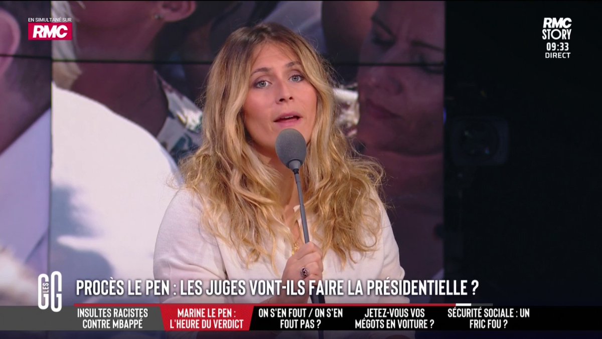 🚨 Flora Ghebali : "Ce que je trouve marrant, c'est que les personnes d'extrême droite deviennent les plus grands démocrates de ce pays quand il s'agit de Marine Le Pen." #GGRMC