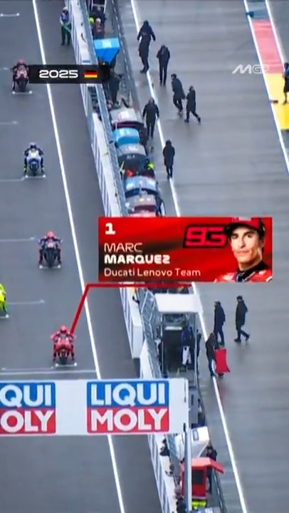 Going wide at T1 didn't stop Marc Márquez from winning the Sprint last year! 🥇 #GermanGP 🇩🇪