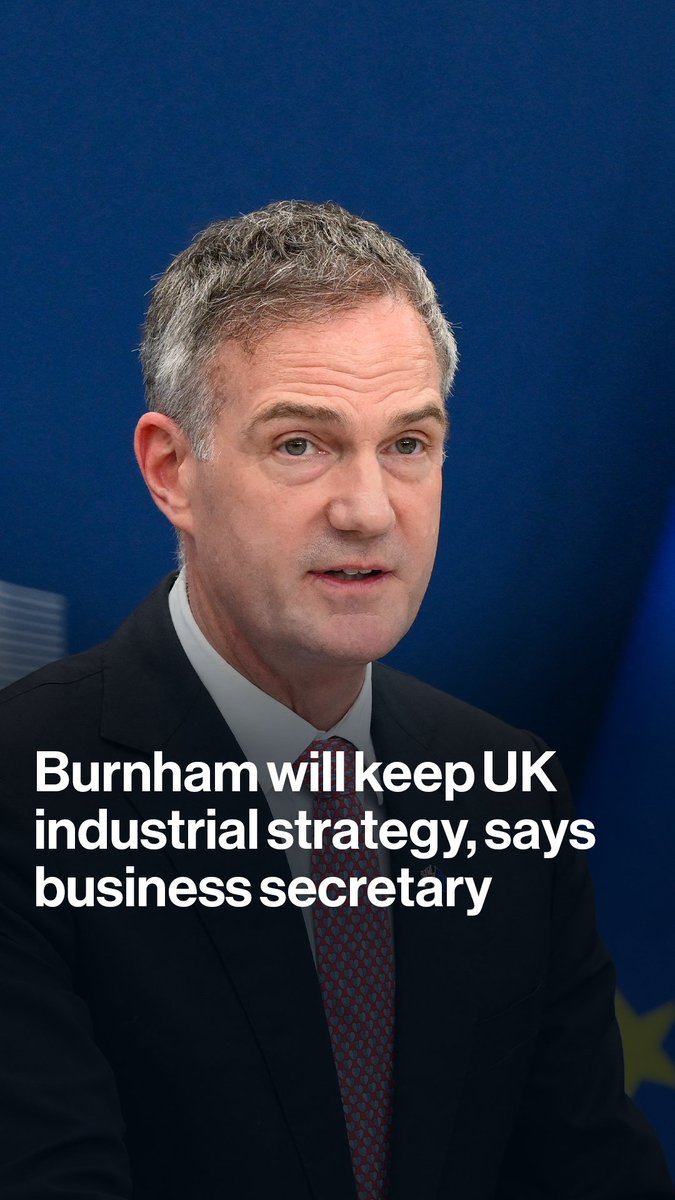 Andy Burnham is "committed" to continuing the UK government's industrial strategy if he becomes the next prime minister, Business Secretary Peter Kyle tells Lizzy Burden