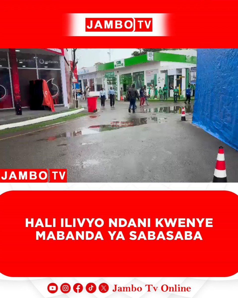VIDEO: Shughuli zikiendelea kama kawaida kwenye mabanda ya Maonesho ya SabaSaba 2026 leo asubuhi ya Julai 7, 2026.