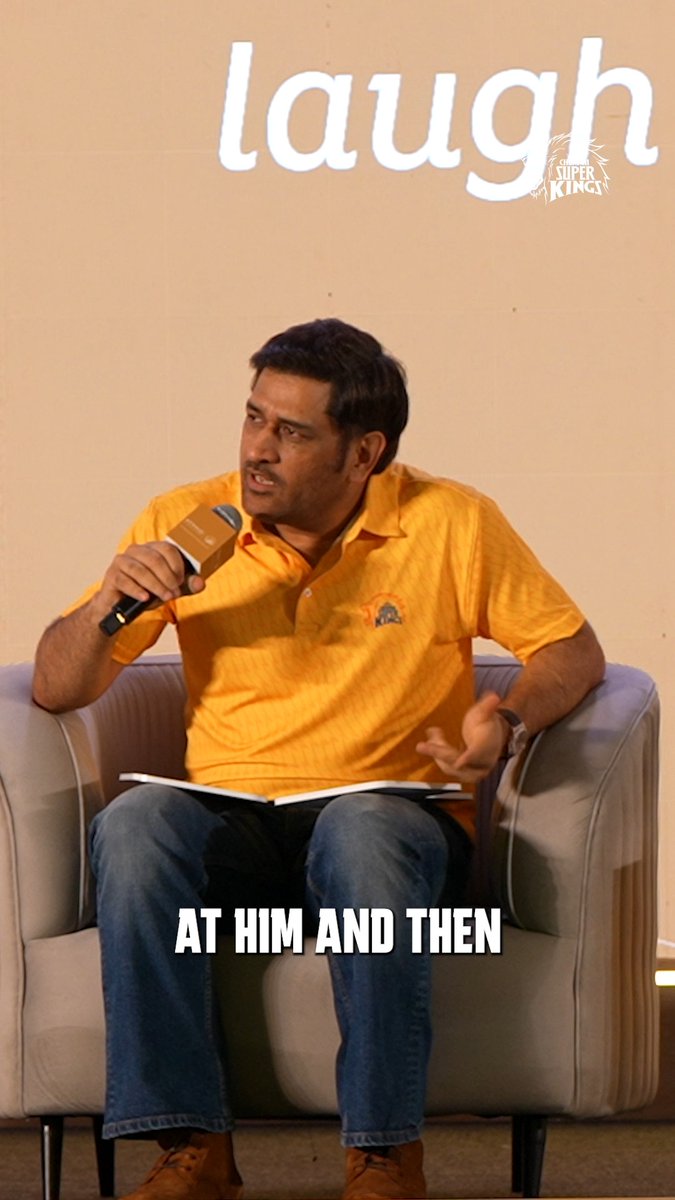 Thala being relatable, as always! 😂💛 #HappyBirthdayThala #WhistlePodu