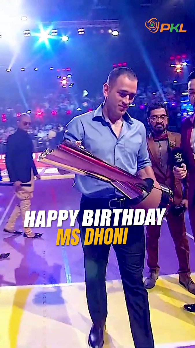 7️⃣ on the calendar. You know the rest 😉 #ProKabaddi #HappyBirthday
