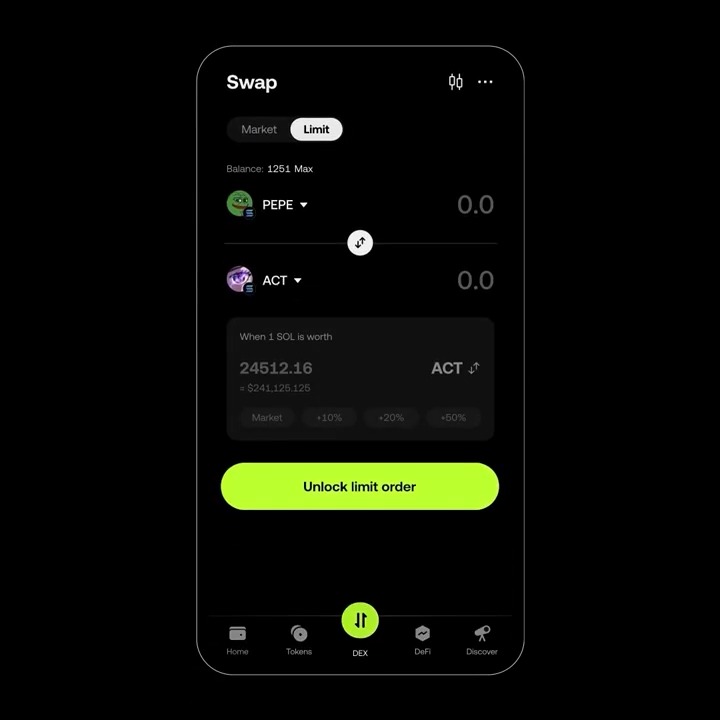 Trader Mode gives you more ways to trade while keeping custody in your hands. Alpha tracking, copy trading, and pro execution - all in one Wallet.