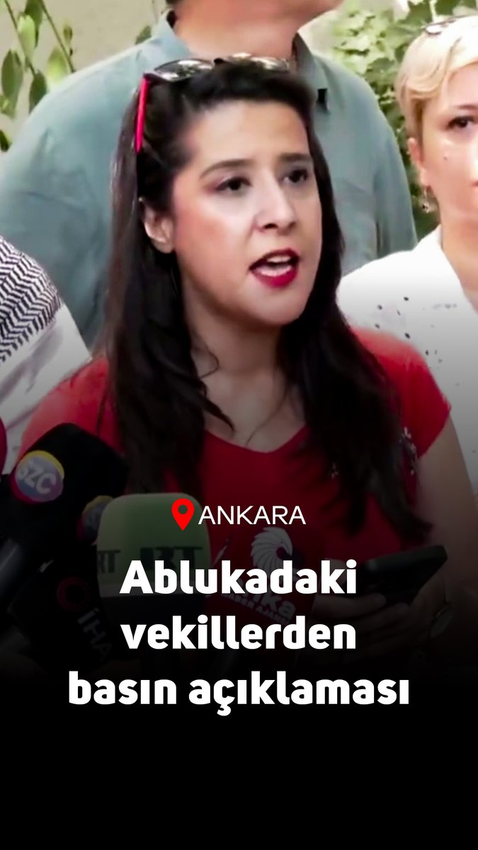 “Sosyalist vekiller olarak halkımıza bu barbarlığa karşı ses çıkarma, mücadele etme çağrısı yapıyoruz” Ankara'da NATO Zirvesi'ne yönelik protestolara polis müdahalesi ve gözaltıların ardından EMEP, TİP ve DEM Parti milletvekilleri, polis ablukası altında ortak açıklama yaptı