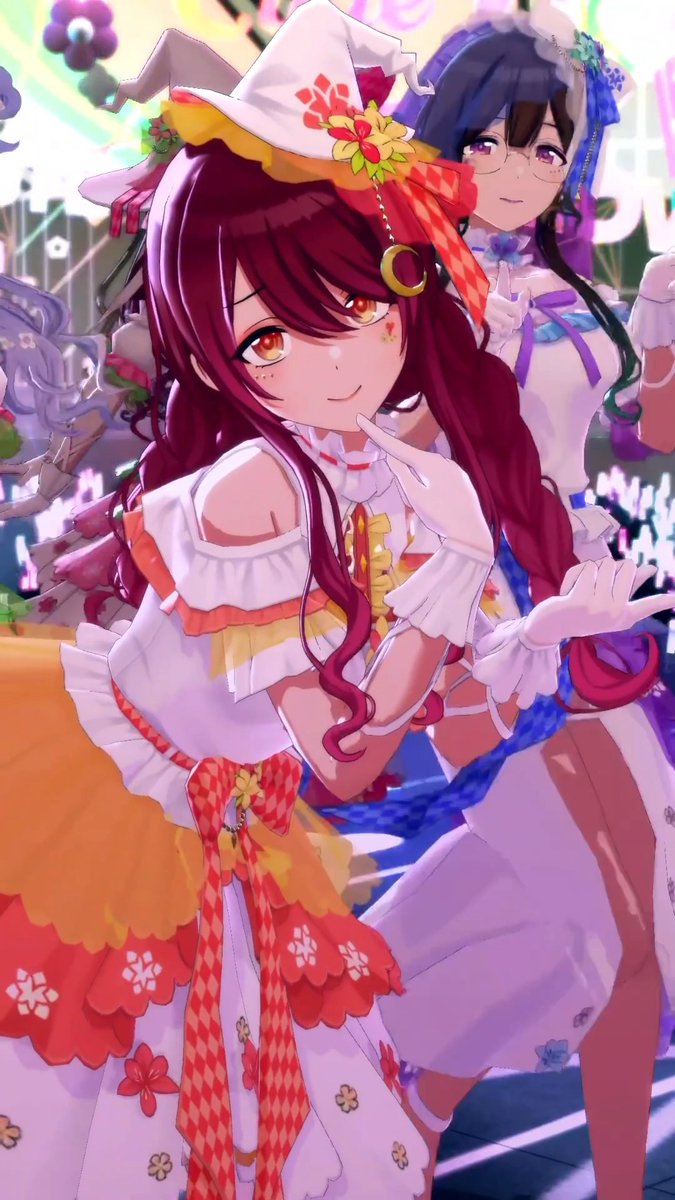 【🌸アルストガシャ開催中🌸】 現在登場中の 限定★3【テネリカ・フロリス】大崎 甜花 さんに 「カウントダウンラブ」を踊っていただきました~✨ ◇開催期間 7/31 23:59まで