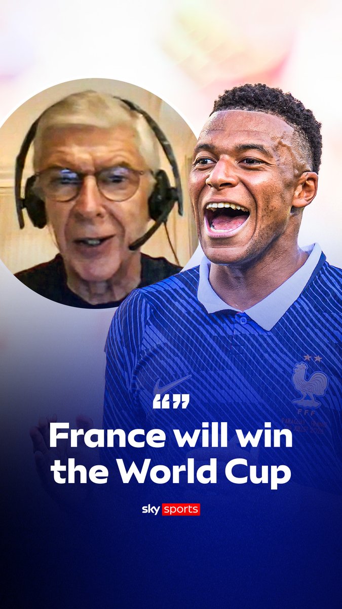 Speaking on Kroos & Kroos: The World Cup Under The Microscope on TikTok, Arsรจne Wenger backs France to win the World Cup and identifies their biggest challengers ๐