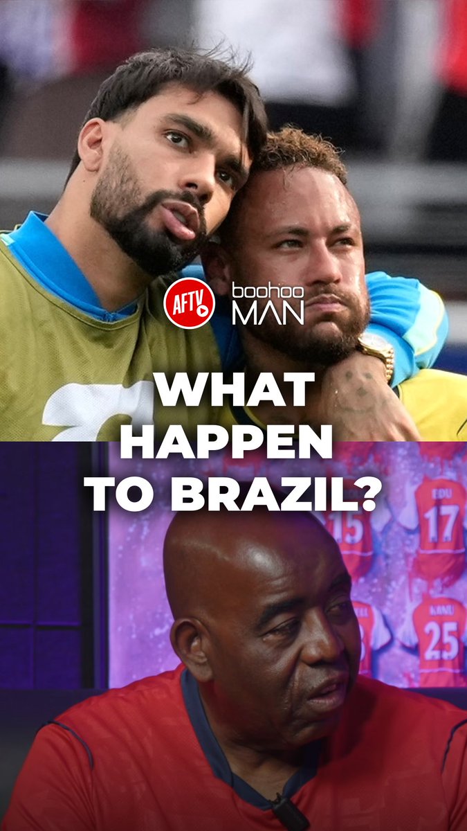 The current Brazil is so different from themselves before 🇧🇷😅 🤑 Use code ‘AFTV10’ for an EXTRA 10% OFF all boohooMAN menswear, excluding selected lines: #ad #BiasedPremierLeague