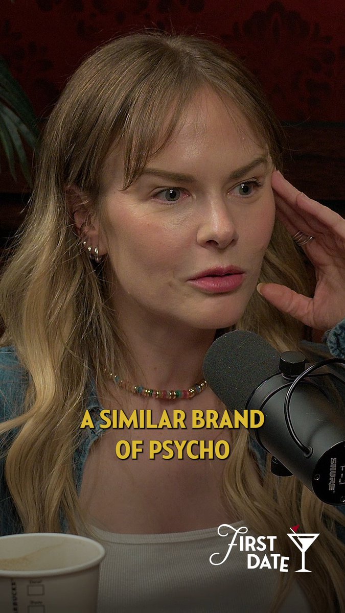 Similar brands of psycho. 🤝 All new #FirstDate Rosebud Baker is out now!