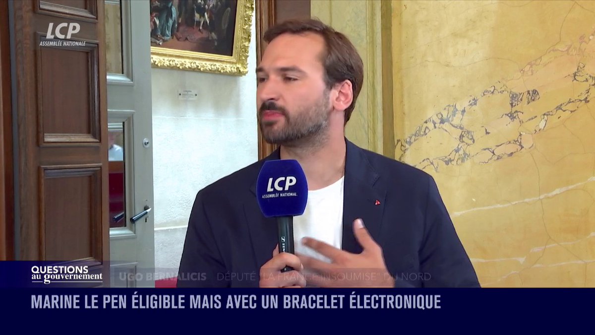 Condamnation de Marine Le Pen : "Le plus important à retenir, c'est que Marine Le Pen est reconnue coupable de détournement de fonds publics", estime Ugo Bernalicis φ. #QAG