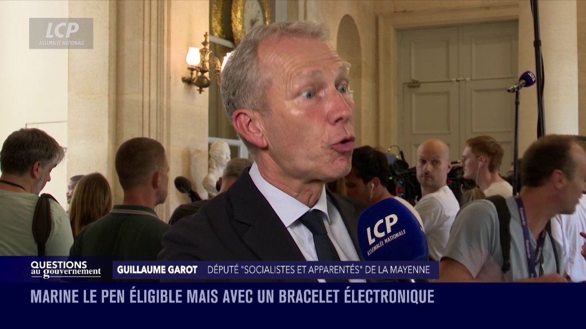 Condamnation de Marine Le Pen : "Ce sont les mêmes qui reprochent bien souvent à la justice d'être trop laxistes vis-à-vis des délinquants qui aujourd'hui - je l'entends déjà - nous dirons [que] c'est un procès pour empêcher Marine le Pen d'être candidate", déplore Guillaume GAROT #QAG