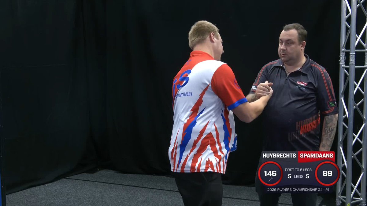 SPARIDAANS ENDS HUYBRECHTS HOPES! 💔 Kim Huybrechts will not be returning to the Winter Gardens later this month! The Belgian misses four match darts and Jeffrey Sparidaans swoops in to beat The Hurricane in the last-leg decider! 📺 #PC24