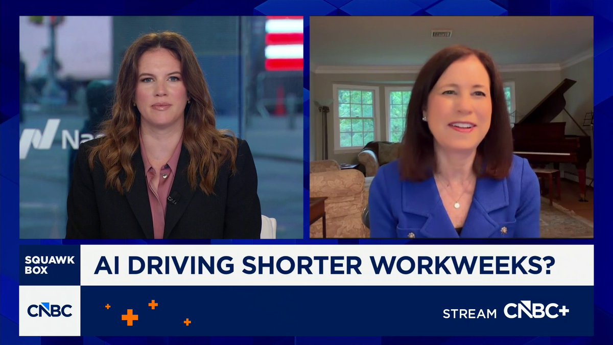 AI won't lead to shorter workweeks, says Yale's Joanne Lipman. Executives could have reduced employee workload years ago and have chosen not to.