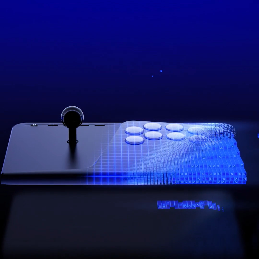 Switch out lever gates with ease on the FlexStrike wireless fight stick: