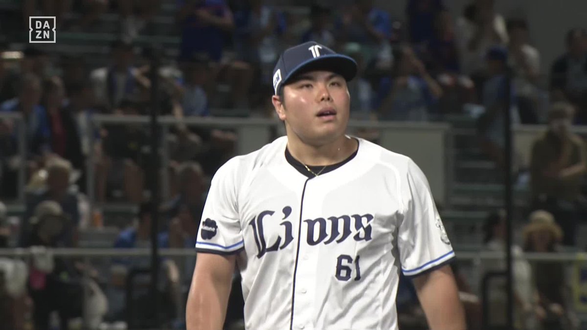凱旋登板で勝利投手に 平良海馬 地元沖縄で 5回無失点に抑え、6勝目! ※沖縄県出身投手が那覇での 勝利投手になるのは初㊗ ⚾️西武×楽天 #seibulions #だったらDAZN