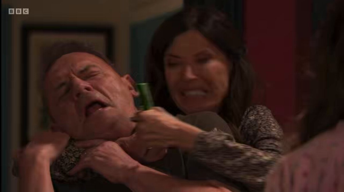 Not Honey Mitchell throwing hands omg #Eastenders