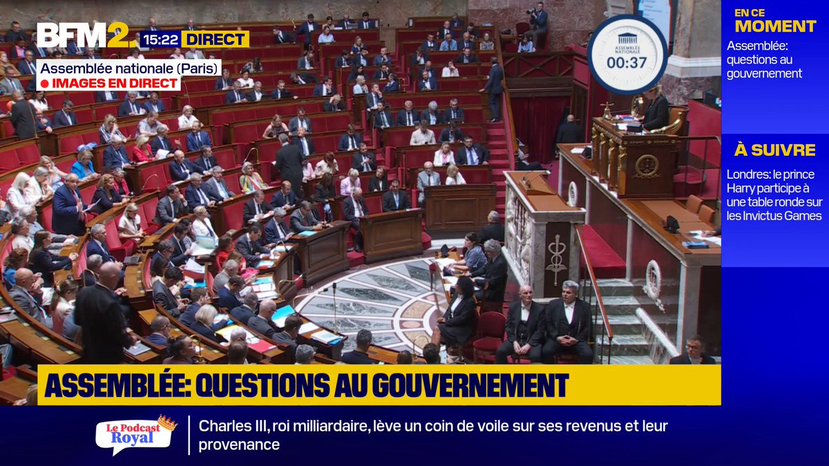 Marine Le Pen "est une délinquante", "coupable de détournement de fonds publics", réagit le socialiste Boris Vallaud #BFM2