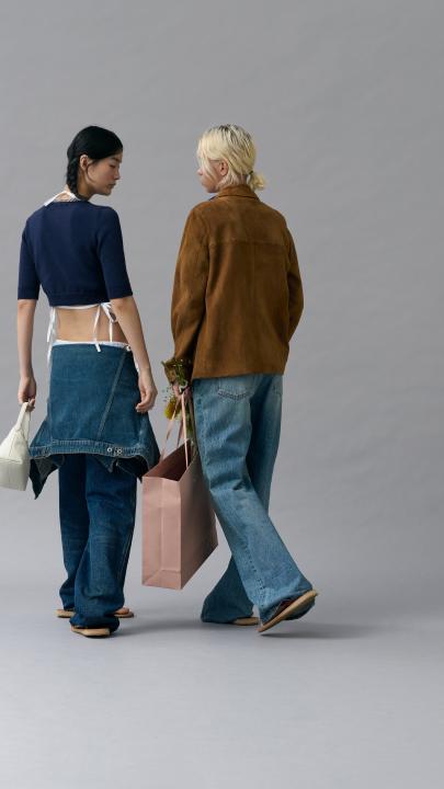 Miu Miu Signatures – Denim. One of fashion’s most enduring and universally beloved materials, is reinterpreted through a dedicated Miu Miu selection. Discover more via #MiuMiu #MiuMiuSignatures