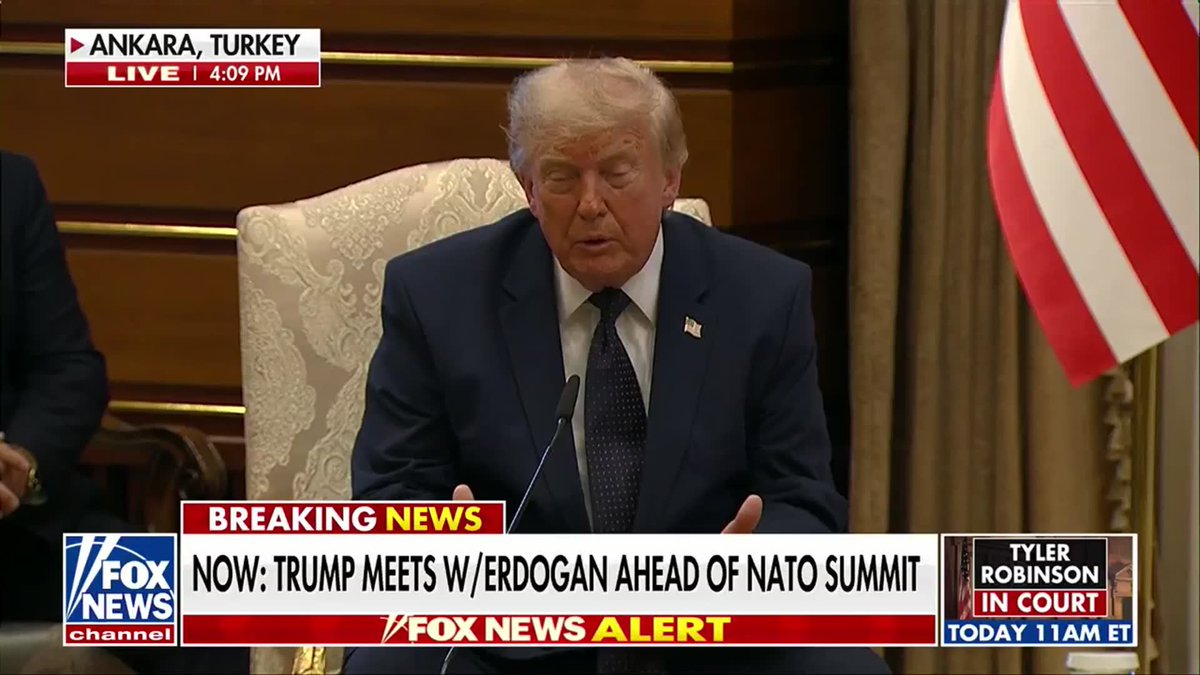 NEW: President Trump sounds the alarm in Europe, saying the whole continent has to be careful when it comes to immigration policies and energy. "You probably noticed, Europe's a very different place than it was 20 years ago. A lot different, much different.” “They're going to be careful with immigration and energy. If they're not careful with those two things, you're not going to have Europe anymore."