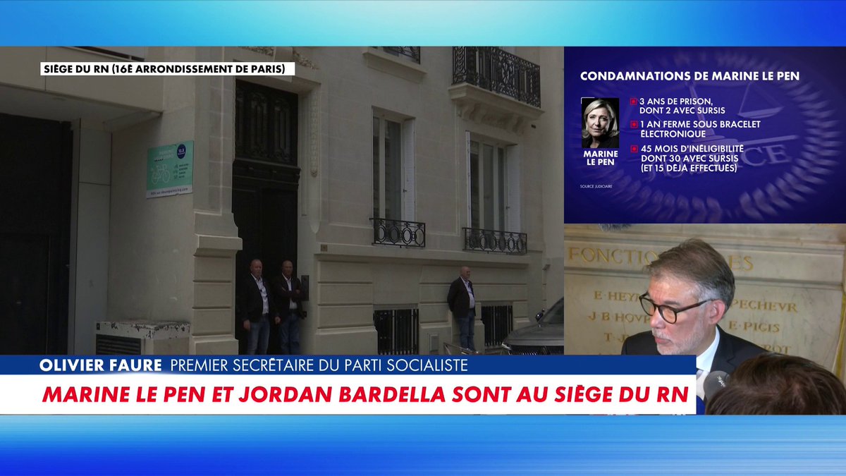 «Peut-on être présidente de la République lorsque l'on n'est pas exemplaire ?», fustige Olivier Faure, premier secrétaire du Parti socialiste. Toute l'info est à retrouver sur