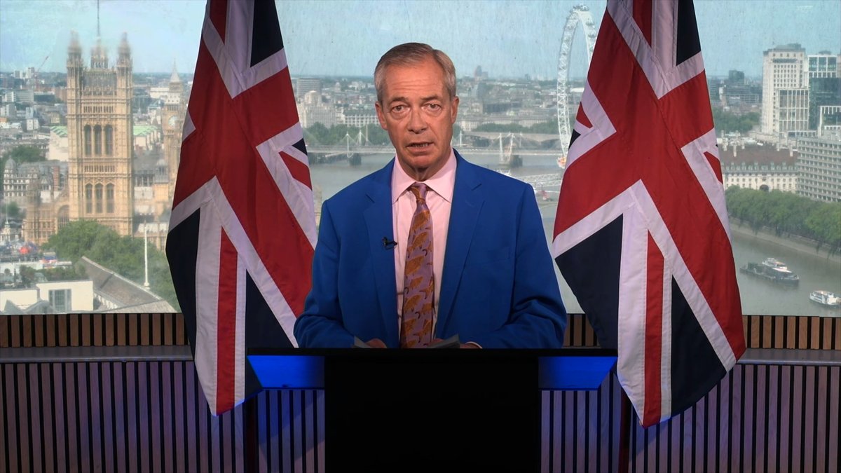 If I lose, they win. If they win, you lose. If you lose, Britain will forever be broken and nothing will change. We will prevail. My message to the people of Clacton. 👇