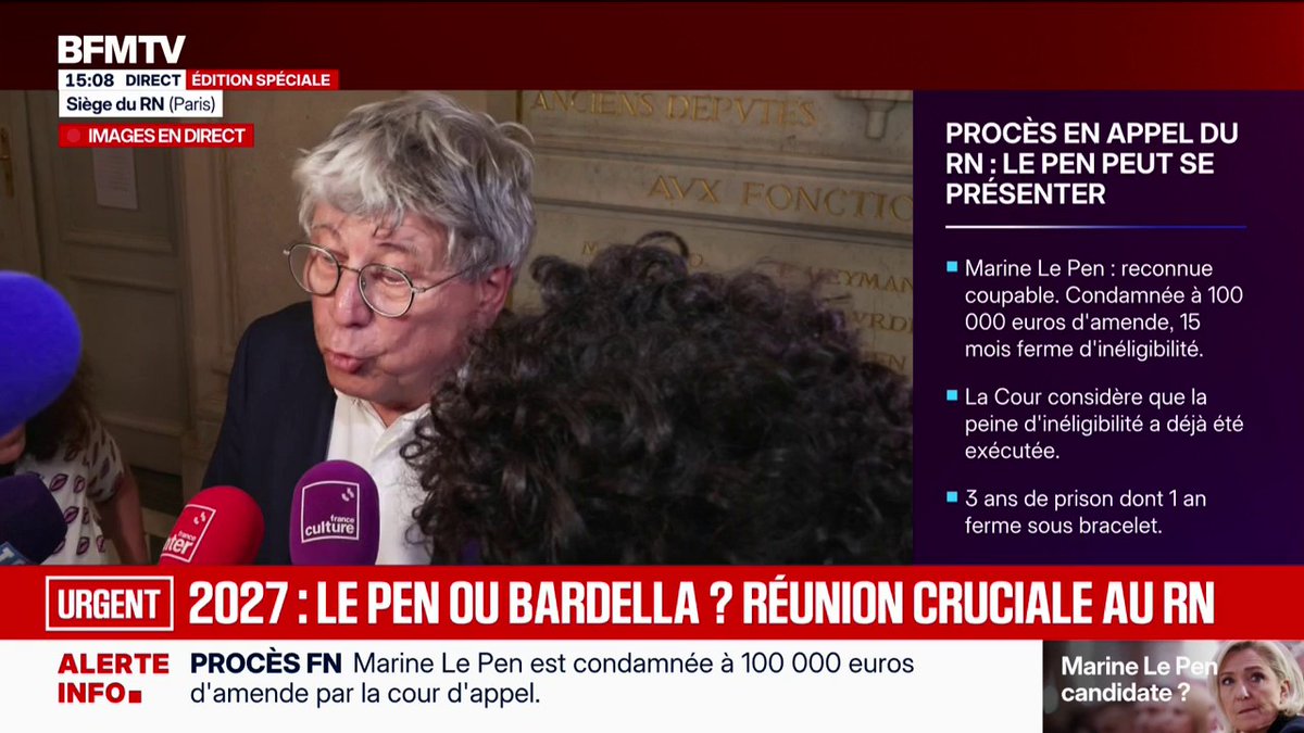Marine Le Pen ou Jordan Bardella: "Quel que soit le candidat, on le battra", assure Éric Coquerel (LFI)