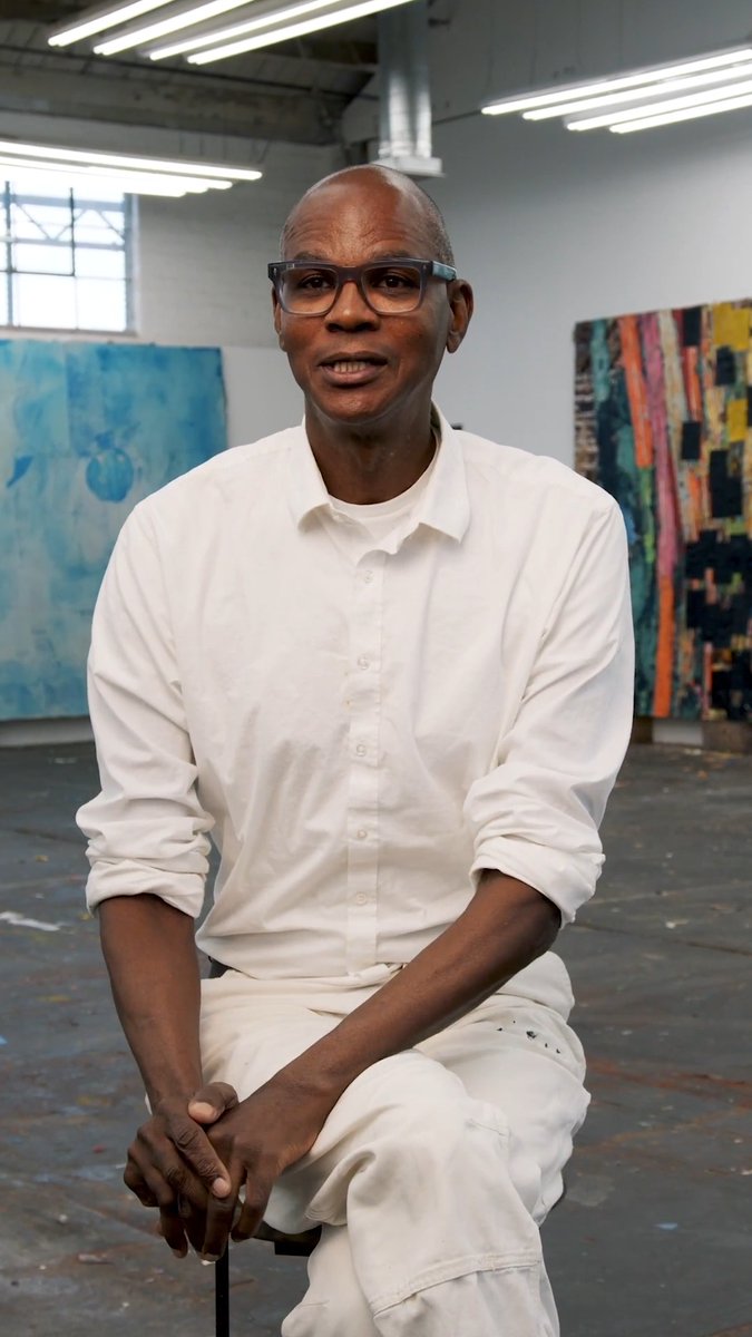 Barack and I have known Mark Bradford for a long time, and have always been amazed by his work. His beautiful new piece at the Obama Presidential Center, City of the Big Shoulders, is three stories tall and weaves together Chicago’s history – our hope, our power, and our resilience. Somehow, Mark’s story might be even more extraordinary. Watch this, and I think you’ll agree.