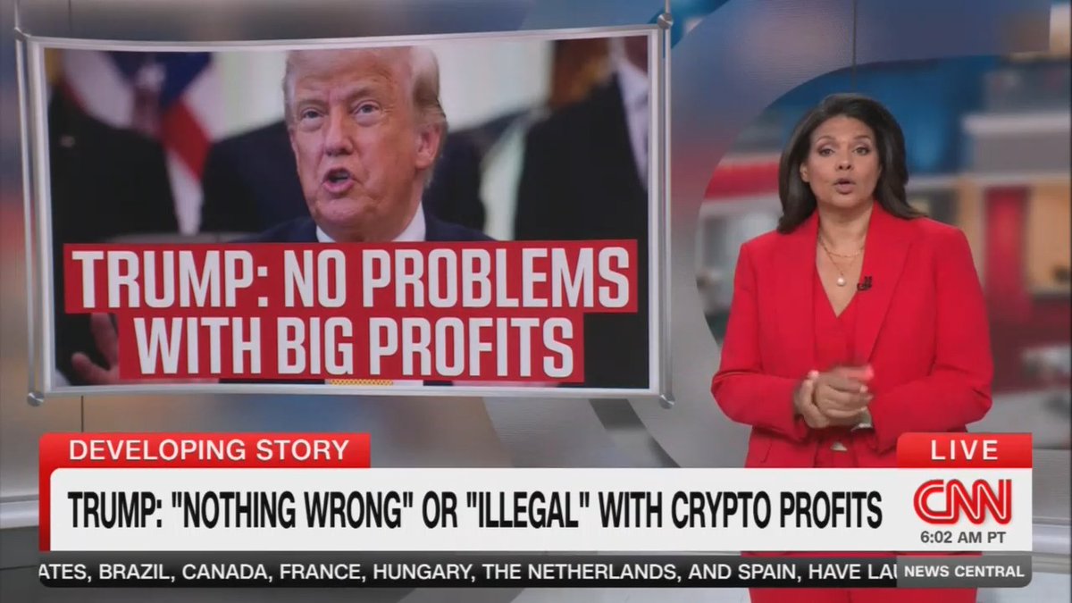 Host: Trump earned more than $2 billion in income last year alone. That includes over a billion dollars from new crypto ventures and the Trump meme coin tied to a company founded by his sons.