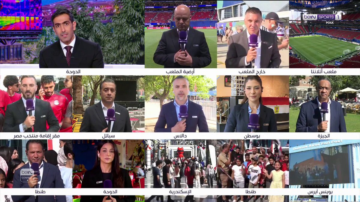 💜📺 تغطية استثنائية لمواجهة مصر والأرجنتين في الدور ثمن النهائي تابعوا الاستوديو التحليلي مباشرةً على beIN SPORTS MAX 1 🔥🎙️ #كأس_العالم2026
