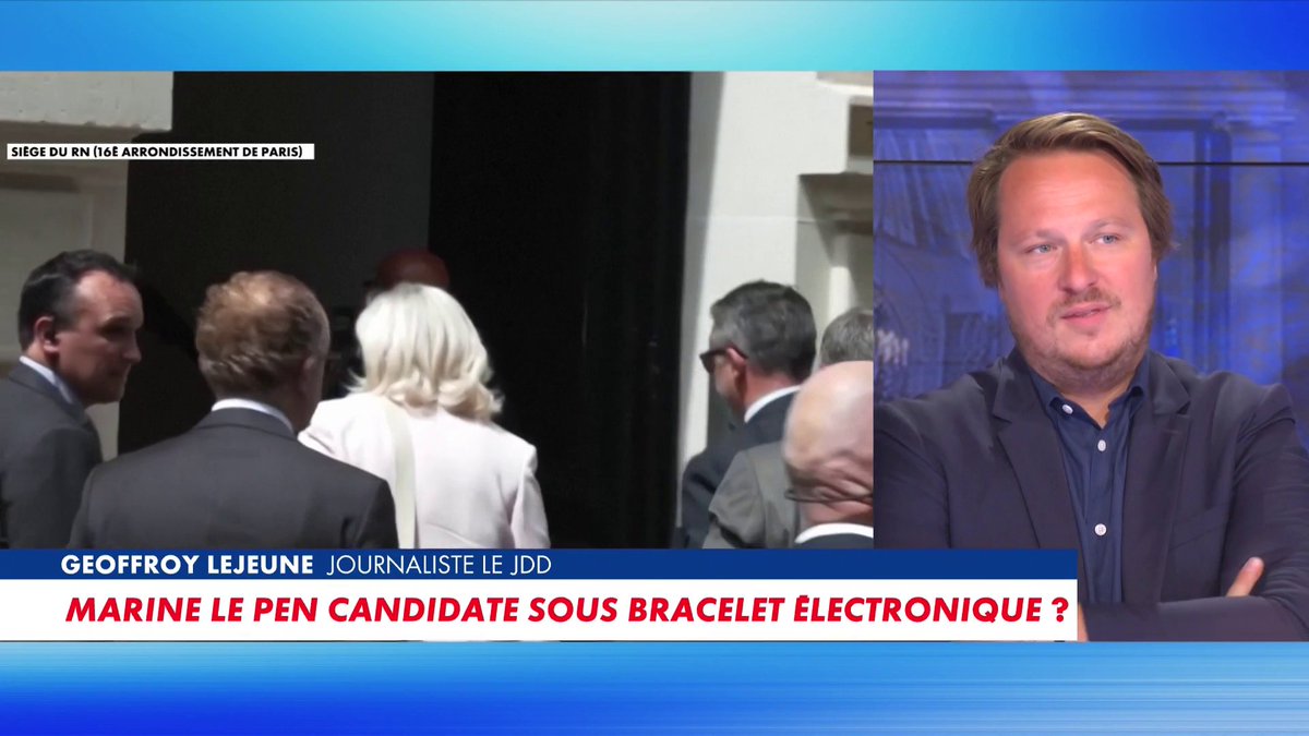 Après la condamnation en appel de Marine Le Pen, Geoffroy Lejeune, Journaliste pour le JDD, estime dans #120MinutesInfo que «ce pour quoi Marine Le Pen a été condamnée aujourd'hui a été pratiqué par tous les partis» Toute l'info est à retrouver sur