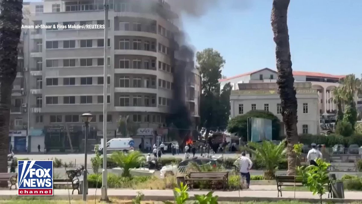 An explosion rocked downtown Damascus during French President Emmanuel Macron's state visit to Syria. An improvised explosive device detonated near the Four Seasons hotel, where Macron is staying during the visit. According to reports the blasts wounded 18 people near the hotel.